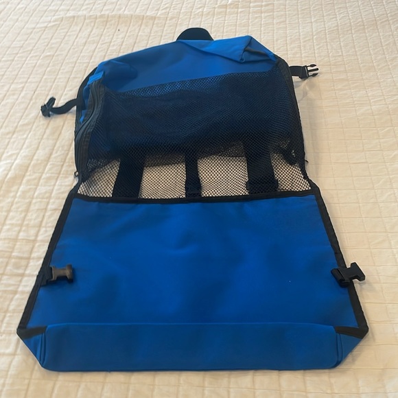 Walt Disney World Mickey Mouse saddle bag canvas tote cast members original blue - Picture 10 of 14